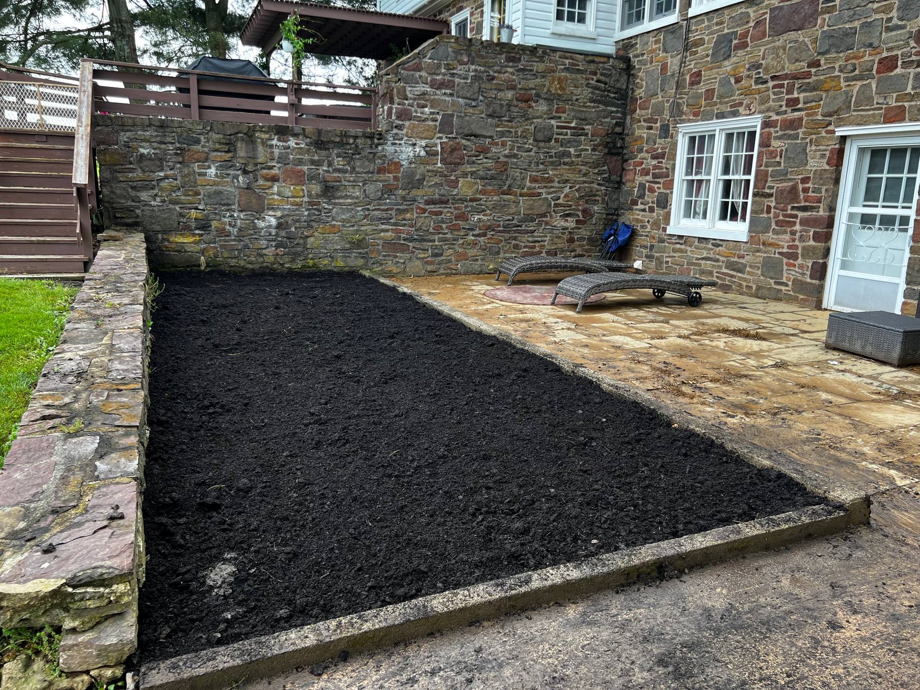 Weekly lawn mowing work for a Perkasie-area property