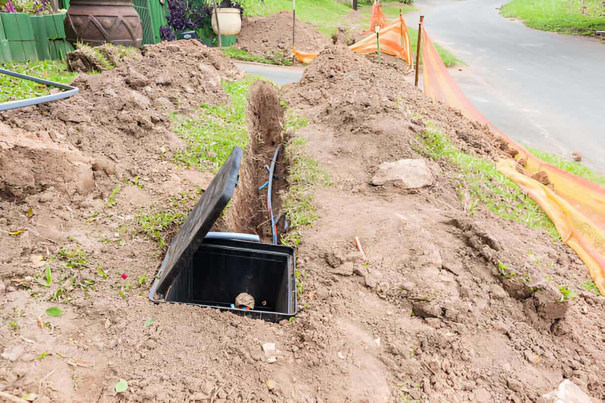 Warrington, Doylestown, and Hilltown French drains experts